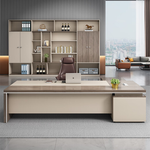 Shengli boss desk leader office single executive desk office manager desk supervisor desk and chair 2.0m table + boss chair