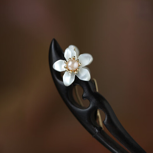 Phoenix Nirvana Hairpin New Chinese Style Black Sandalwood Hairpin Hairpin Headgear Hanfu Hair Accessory Birthday Gift for Wife and Girlfriend