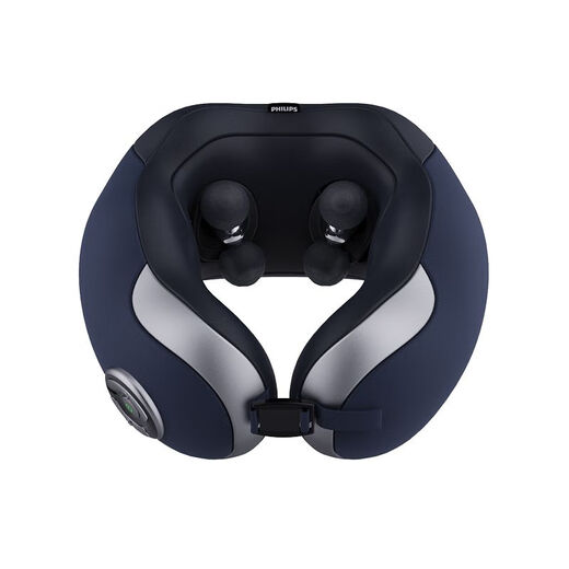 Philips (PHILIPS) high-end cervical spine massager neck massager shoulder and neck massage hot compress home massage pillow U-shaped pillow neck protector four-point massage 2nd generation massage arm