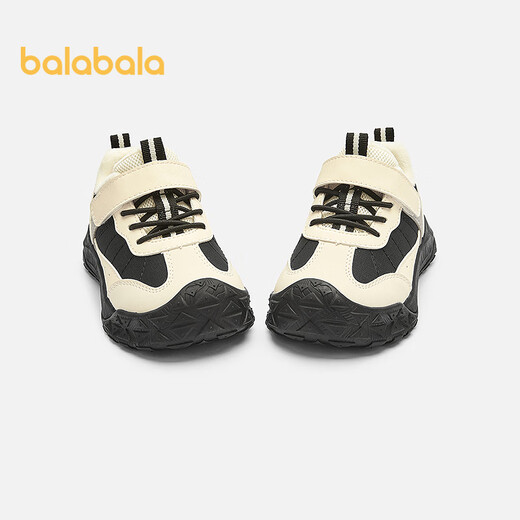 Balabala children's shoes children's toddler shoes boys and girls baby shoes plus velvet and water repellent 2025 autumn and winter shoes 208425145218