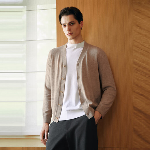 Mai Meng MM Mai Meng casual sweater sweater tops for men and women, same style for couples 25 winter new style 9GB930691, same style for men and women - clip-on camel 9GB930691 XS (men's XS code is equivalent to women's M code)