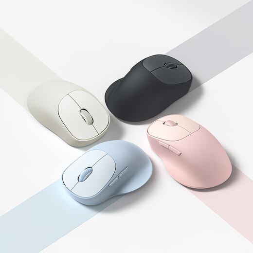 Xiaomi (MI) Wireless Mouse 3 Color Comfort Edition Blue 2.4G Bluetooth Mouse Ergonomic Silent Office Xiaomi Mouse Suitable for Xiaomi Laptops and Desktops