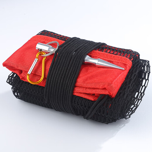 Huili Qiangmai fish protection net, dedicated for wild fishing, portable mini small quick-drying fisherman's fishing net, foldable fish net bag ground plug 60cm 1m - thin grain wheat fish protection/ground plug with bag