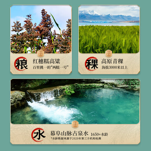 Jinpai Maopu Fragrance Age Fragrance Herbal Liquor 53% 500ml*6 full box self-drinking New Year’s gift