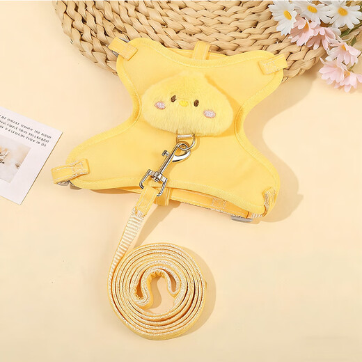 Bo Naling cat traction rope cat rope chest harness walking cat rope cat rope vest pet anti-breakaway escape harness chain