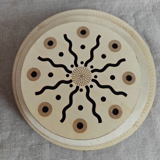 Stream drum musical instrument natural ethnic percussion music onomatopoeia rain stick portable small musical instrument stream rain sound therapy 20 cm