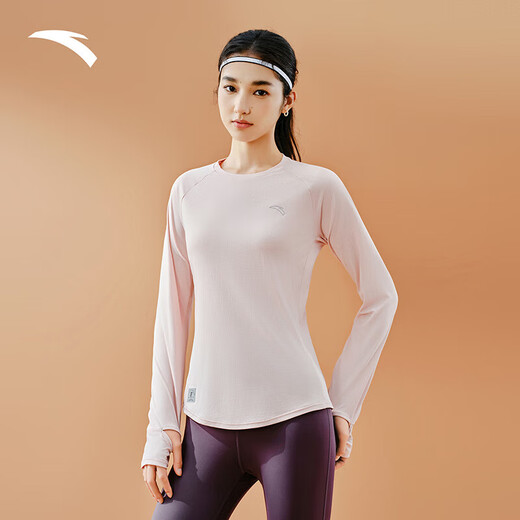 ANTA Quick-drying Master丨Running sports t-shirt long-sleeved women's autumn new sweat-absorbent breathable training fitness top