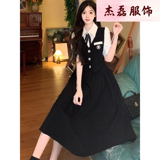 ZNMW 18-year-old senior high school student adult dress female ceremony girl junior high school student girl piano performance recitation 5808# black M85-100Jin Jin is equal to 0.5 kg