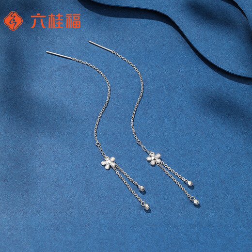 LIU GUI FU JEWELRY platinum earrings Xiangyanghua pt950 platinum earrings fashion earrings PT0200107 2g