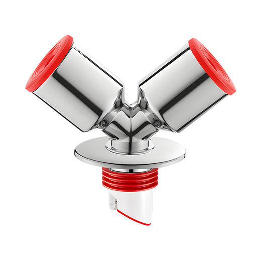 Dezhong washing machine sewer three-way floor drain joint two-in-one wash basin sewer pipe drainage three-way pipe anti-overflow artifact p201