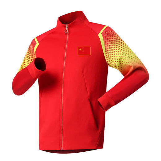 New set of table tennis uniforms for men and women, long-sleeved team uniforms, children's sportswear, quick-drying sweat-absorbent training clothes, custom printed 716 red tops 130 130