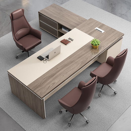 Shengli boss desk leader office single executive desk office manager desk supervisor desk and chair 2.0m table + boss chair
