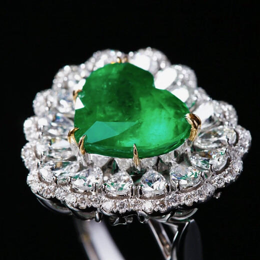 ROYALPICK emerald ring 2.54 carat necklace pendant dual-purpose diamond 18K gold collection gift for wife