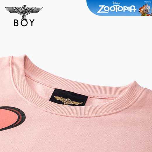 BOY LONDON Disney Zootopia Cooperation Judy Nick Couple Sweatshirt Spring N03091 Pink S