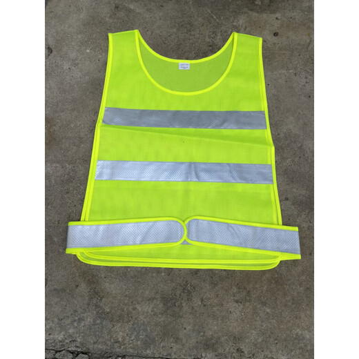 Ground crew reflective vest, maintenance vest, airport traffic safety clothing, reflective riding vest, high-brightness vest
