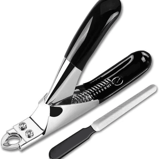 Dog Nail Clippers Pet Nail Clippers Medium and Large Dogs Large Dog Nail Clippers Alaskan Golden Retriever Labrador Black - All Steel Nail Clippers with File