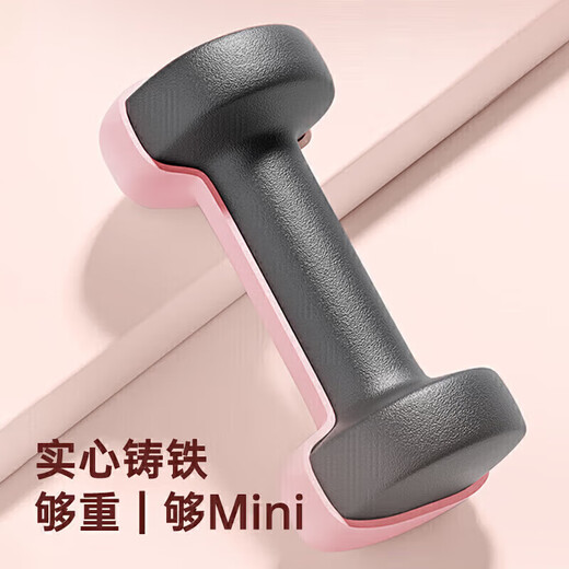 Li-ning (LI-NING) dumbbells for women and children's home beginner fitness small dumbbells indoor exercise arm equipment dipped in Yaling