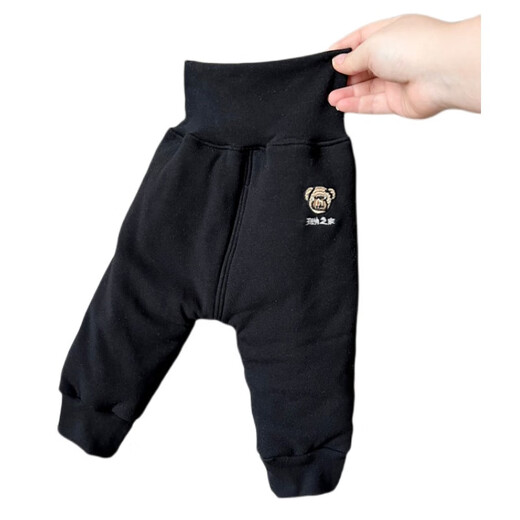 小红书爆款班纳之家加厚加绒婴儿大PP宝宝三层加厚棉裤长裤护230 白色厚厚裤子 cm建议身高5060CM 59