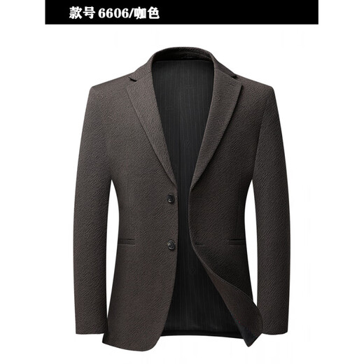 BOSS Men's Suit Tops 2025 New Spring High-End Business Casual Suit Jacket Men's Slim Single Suit Black XL 180