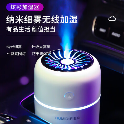 Yeager French Car Humidifier Air Purifier Aromatherapy Essential Oil Car Sprayer Car Deodorizing Car Perfume Classic Black - USB Plug Type Nano Fine Mist - Safe and Waterproof