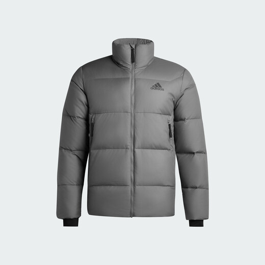 Adidas 600 Puff Comfortable Casual Warm Duck Down Down Jacket Men's Autumn and Winter Adidas Official Light Sports Gray M