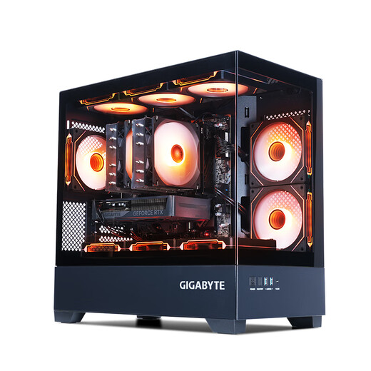 GIGABYTE 5060 host 14600KF/12490F/12600KF/5060Ti assembled computer desktop e-sports game AI design office rendering DIY complete machine with five 12600KF+RTX5060