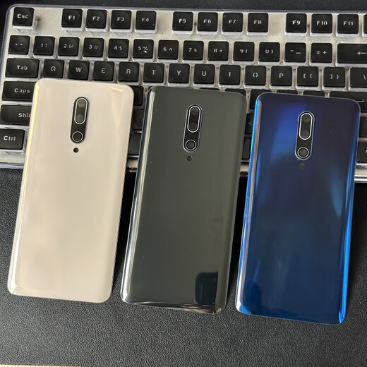 Original suitable for OnePlus 7PRO glass back cover 1+7pro mobile phone back case battery cover back screen case replacement Haoyue Gold tempered glass back cover/high quality OnePlus 7pro