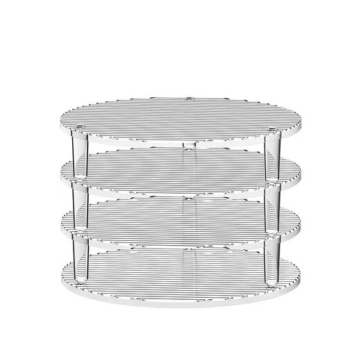 Jianyang PET three-layer dumpling tray with high transparent cover and curtain to place dumpling tray four-layer household dumpling mat to place the dish and prepare the dish transparent dumpling tray 1 layer