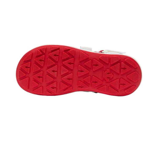 DESCENTE Movewear Series Comfortable, Fashionable, Versatile and Popular Children's Sandals White Teenagers White 33