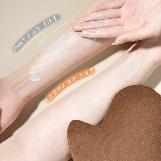 Today only, flocked tanning anti-humidity body lotion, makeup cream, facial oil, spa lotion application gloves, mobile style, large + small size, easy to apply, 2 pieces