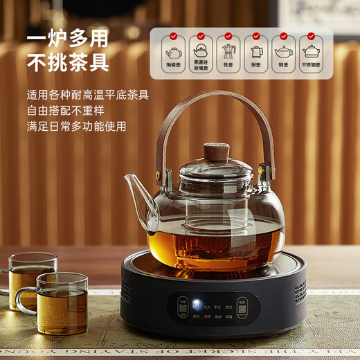 Mingguang 2025 new tea kettle electric ceramic stove tea kettle small kettle tea stove health kettle