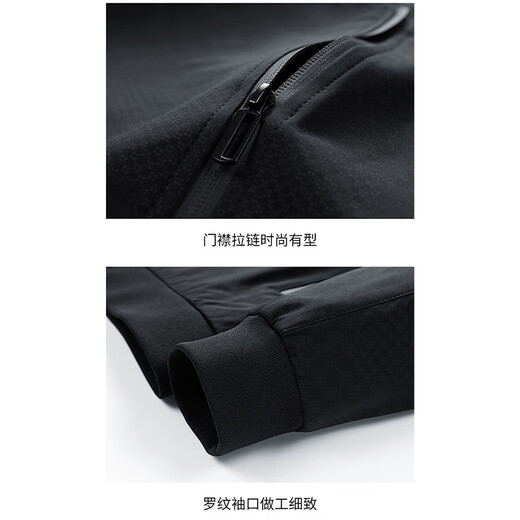 Pierre Cardin Jacket Men's Spring and Autumn Trendy Windproof Loose Business Casual Top Jacket Khaki 2XL