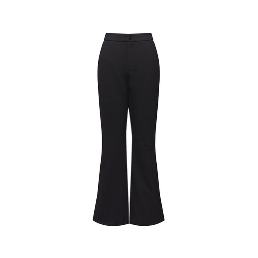 BOSIDENG 2025 Winter New Outerwear Down Pants Women's Home Casual Warm Wide-Leg Cotton Pants B250445106 Black 8056 XS 155_62A