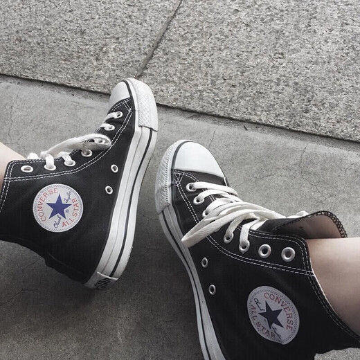 Converse 1970s Classic Samsung Standard High Top Canvas Shoes Couple Sports Shoes Student Shoes Casual Canvas Shoes 162050C Samsung Standard Black 40