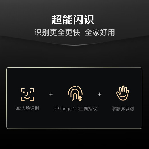 德施曼（DESMAN）智能门锁3D人脸识别环景哨兵可视猫眼大屏防盗电子锁Q50FV