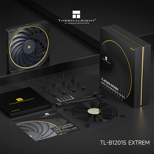 Limin (Thermalright) TL-B12015 12015 Вентилятор 12 см Тонкий вентилятор тепловой тепло вентилятор LCP Материал. Вентиляторы с двойным шариком.
