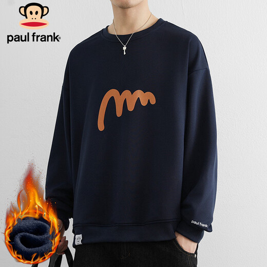 Paul Frank sweatshirt men's spring and autumn loose casual jacket men's versatile long-sleeved T-shirt men's tops men's clothing