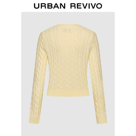 UR HOT 2025 new autumn women's textured beaded knitted cardigan UYL950239