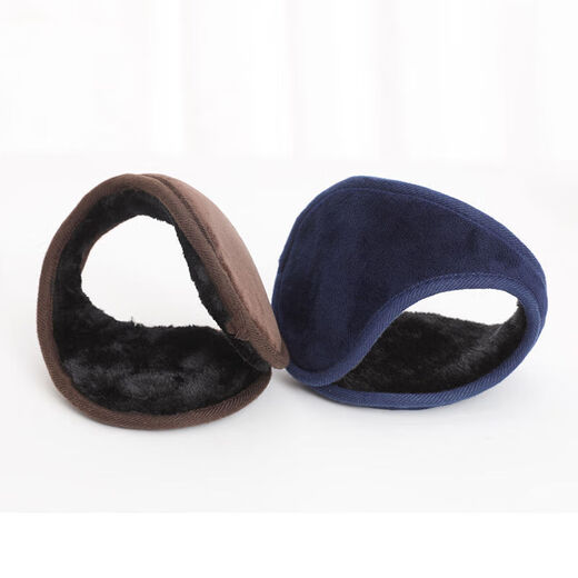 
Men's winter warm earmuffs, outdoor cycling, cold protection, thickened earmuffs, electric bike windproof ear protection earmuffs, winter warm earmuffs, black 1 piece