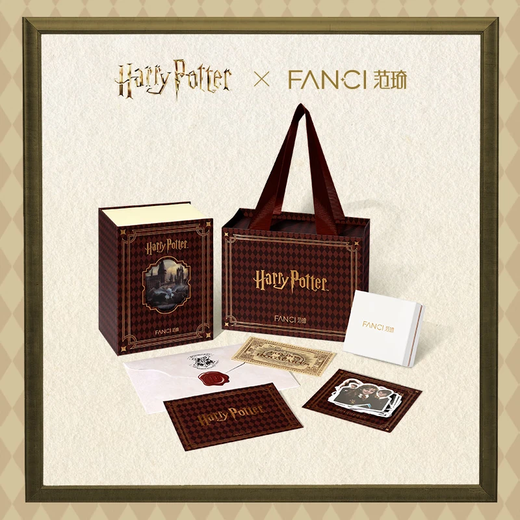 Fanci Global Launch Fan Qi Harry Potter Joint Series College Style Magic Ring Gold Ring Gift Gryffindor-Brave-Glory Gold Small Edition-Female (Width 4.5mm)