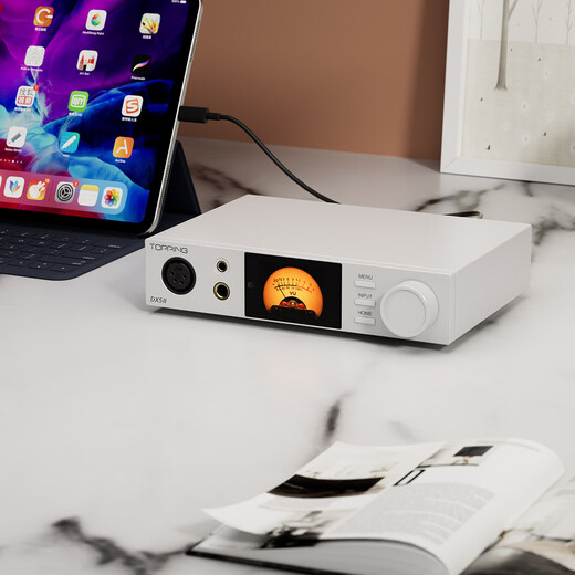 TOPPING DX5 II fully balanced high-power decoder and amp all-in-one hifi fever hard solution DAC black DX5 small amount in stock