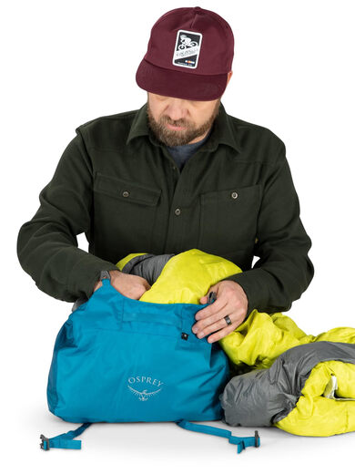 OSPREY StraightJacket 8L Compression Sack Black