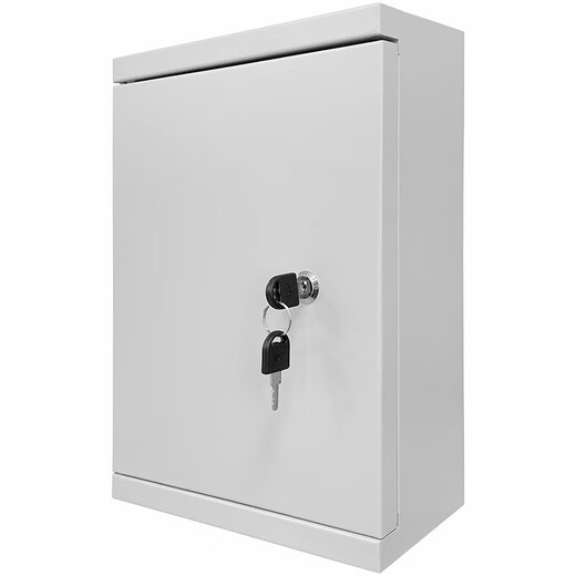 50/100对电话分线箱明装300配线箱卡接模块200回大对数电缆交接箱 30对配线箱-金属箱(含模块))