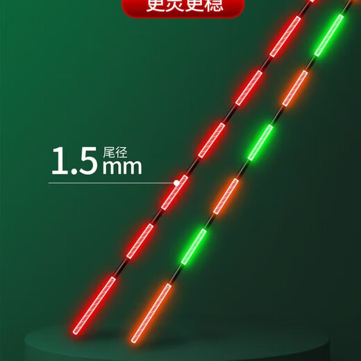 All-water set, fish float set with thick tail, eye-catching float, crucian carp, carp, bottom fishing float, fishing gear float set, 3 day floats, no float box, eats about 1-1.5g of lead