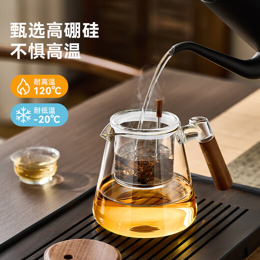 Made in Tokyo, Elegant Cup Teapot Glass Tea Set Tea Water Separation Special Large Capacity Tea Cup 900ml