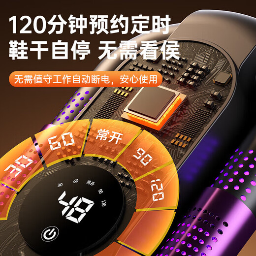 Shoe Dryer Wet and Dry Dual-Purpose Sterilization and Deodorization Household 2025 Latest Shoe Dryer Fully Automatic Intelligent Quick Drying White Model Three Minutes Flash Drying 100% Sterilization