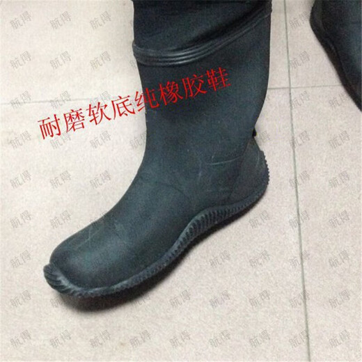 Hangde winter full dry wetsuit one-piece 6MM thickened waterproof and warm wetsuit wear-resistant cold dry suit deep diving without hood (one piece) L (height 170-175cm)