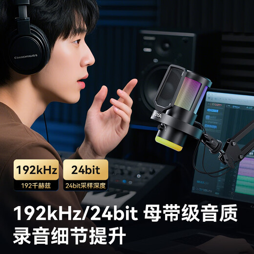 BOYA Boya Microphone G30 computer microphone condenser desktop microphone anchor singing e-sports game live broadcast microphone mobile phone karaoke dubbing class recording noise reduction radio microphone