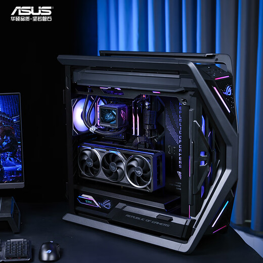 ASUS ROG RTX5090 graphics card 9800X3D/9950X3D ROG family bucket 5090 console game special subsidy diy assembly computer desktop complete host R9 9950X3D+RTX5090 | Seven