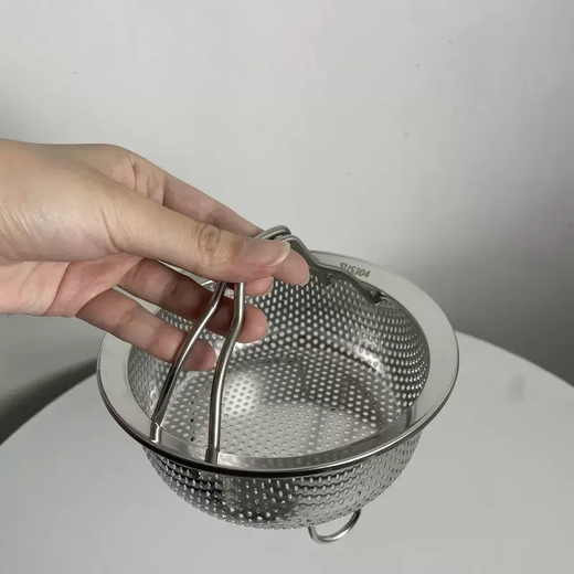 Yusen Yizhen 304 stainless steel steamer with handle rice cooker steaming rack water-proof wok steamer drain (Zhen 304) 18cm multi-functional steamer 304cm